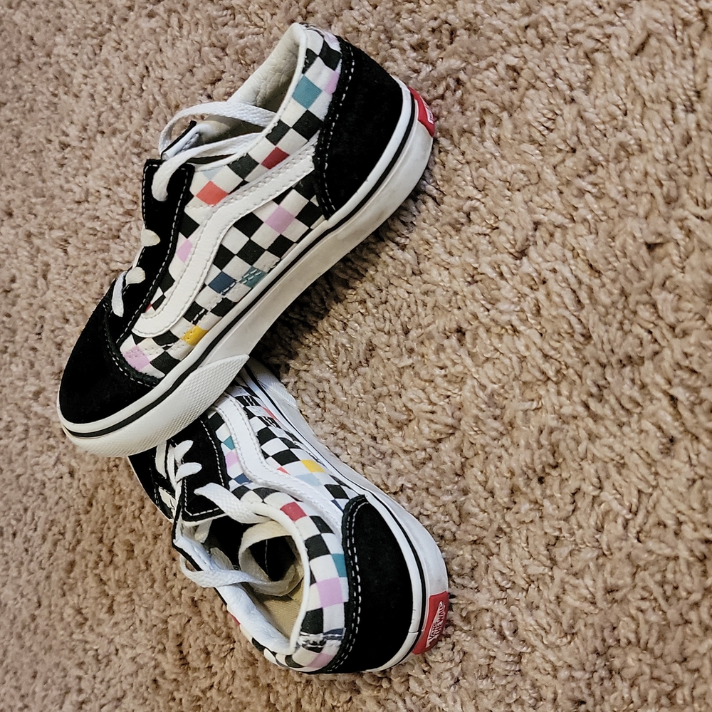 Toddler Checkboard Vans
